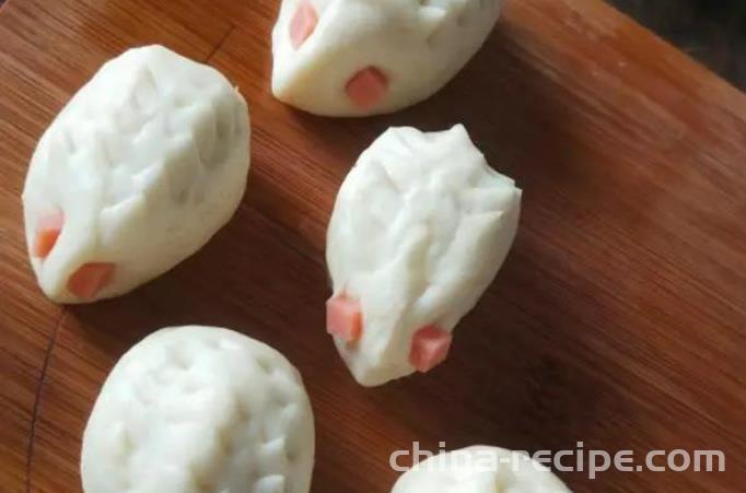 How to make small hedgehog Mantou