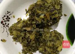 雪菜焖豆腐的做法图解1