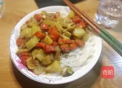 素食主义咖喱的做法图解9