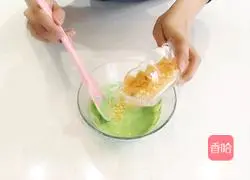 青汁夹心饼的做法图解4