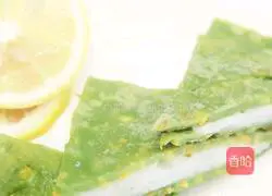 青汁夹心饼的做法图解8