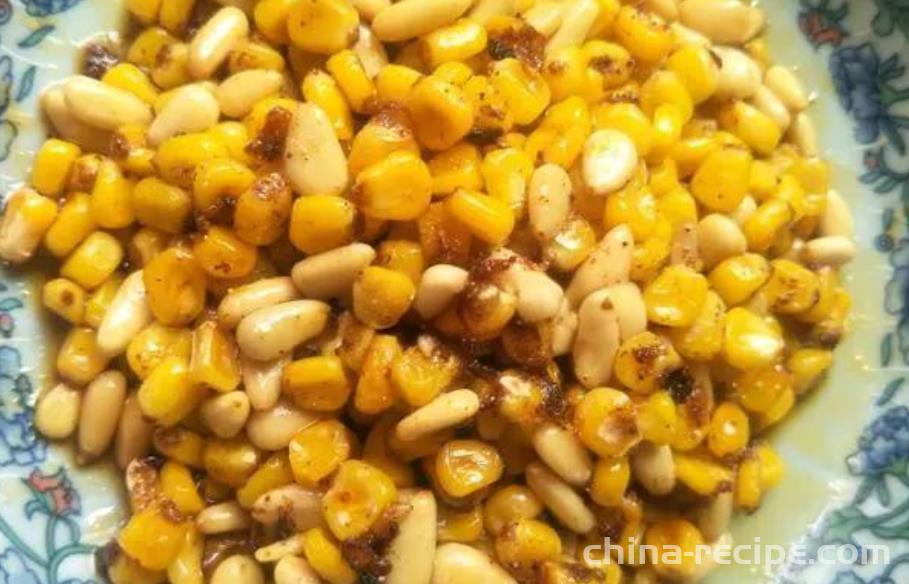 The method of making corn pine kernels