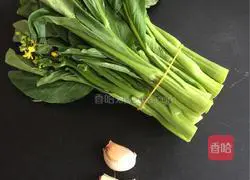 盐水菜心的做法图解1