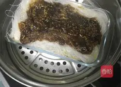 蒜茸酱蒸粉丝金针菇的做法图解5