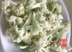 干煸腊肉菜花 的做法图解3