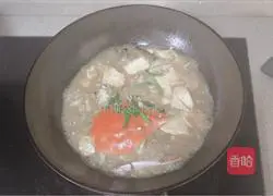 家烧豆腐江蟹的做法图解9