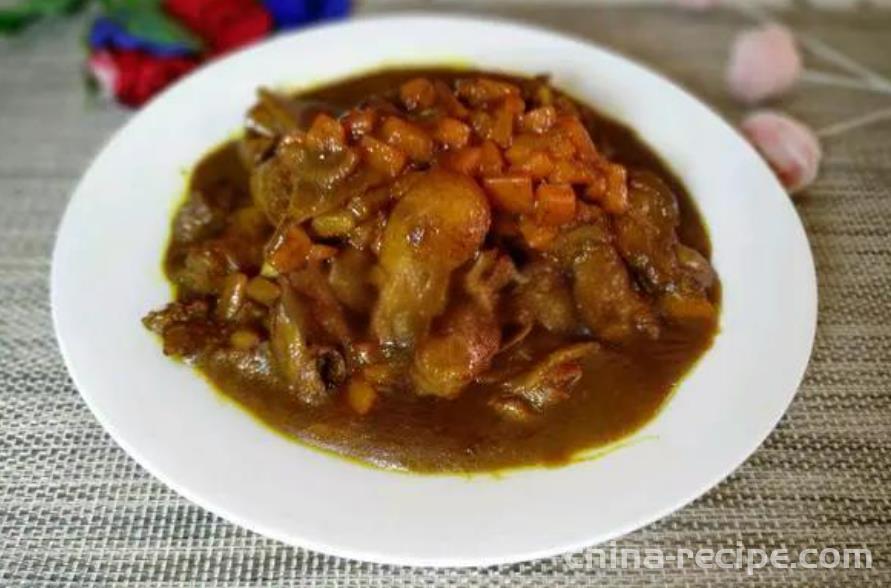 Recipe for Curry Duck Meat