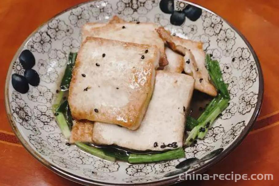 The recipe for beer golden tofu