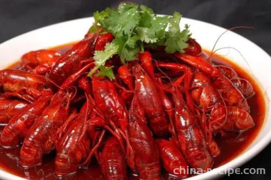 The recipe for spicy crayfish