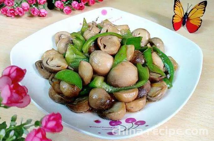 The method of making oyster sauce mushroom