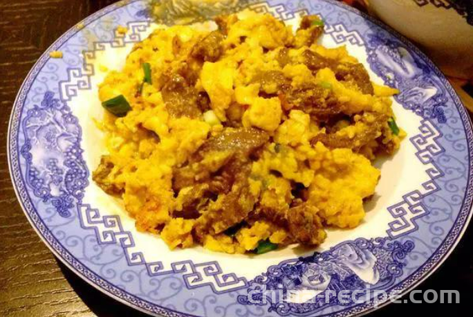 Recipe for Slippery Egg Beef